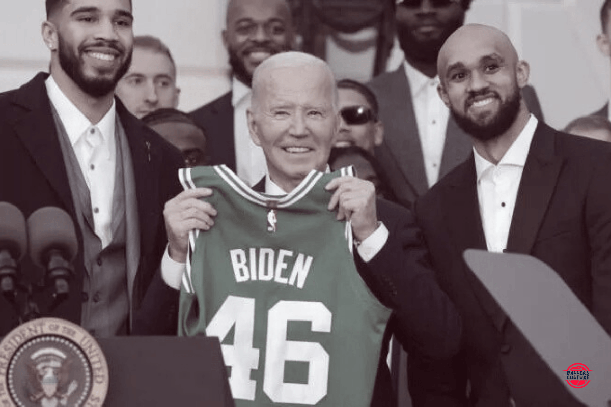 Boston Celtics Celebrate 18th NBA Title with Joe Biden