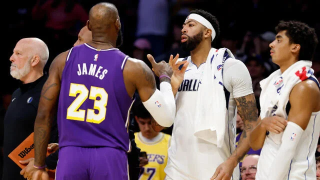 Lebron james and anthony davis