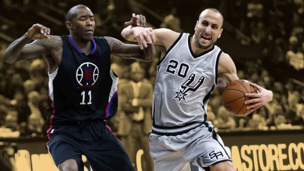 Manu Ginobili vs Jamal Crawford