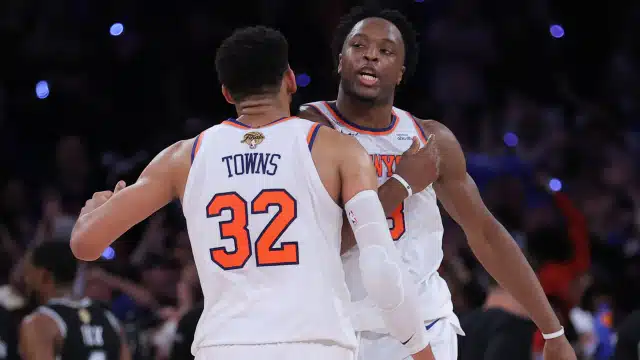 Jalen Brunson and OG Anunoby